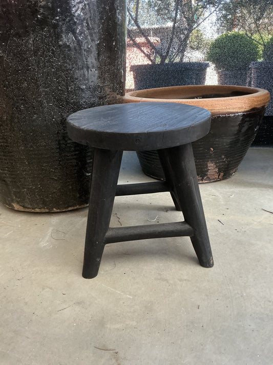 Small Black Stool
