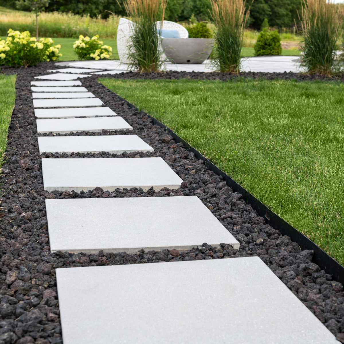 Concrete Smooth Stepping Stones