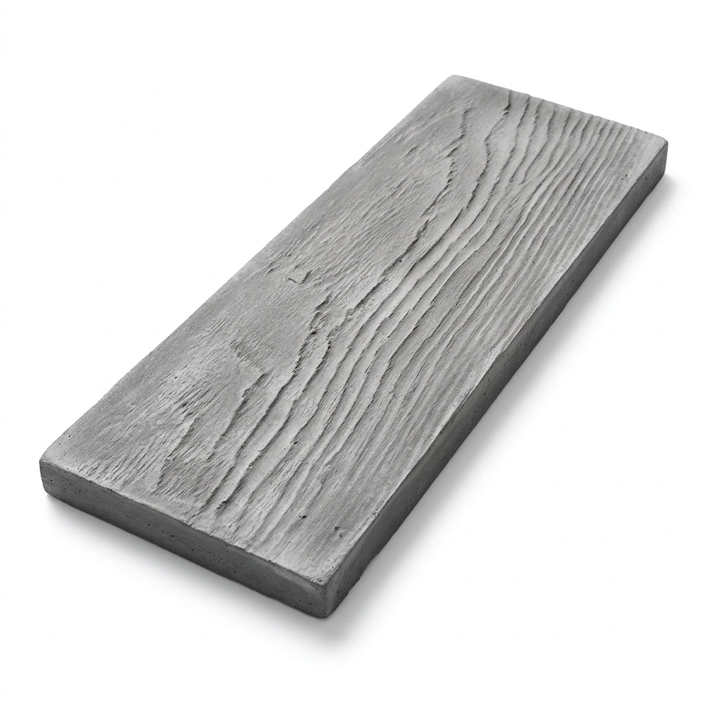 Concrete Wood Texture Stepping Stone